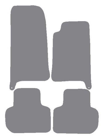 Jaguar XJ8 (X308) Saloon 1997-2003 Grey Premium Carpet Tailored Car Mats NV HITECH