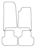 Jaguar XJ8 (X308) Saloon 1997-2003 Tailored VS Rubber Car Mats