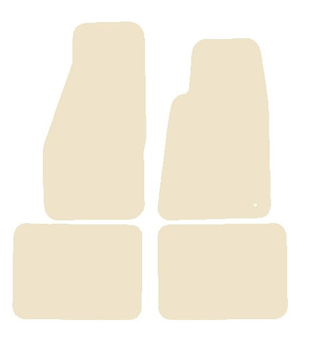 Jeep Grand Cherokee 1999-2004 Beige Luxury Velour Tailored Car Mats NV HITECH