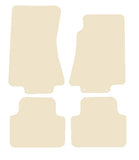 Jaguar XJ Series (X350) 2003-2009 Beige Luxury Velour Tailored Car Mats NV HITECH
