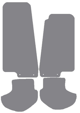 Jaguar XKR / XKR Convertible 2003-2006 Grey Premium Carpet Tailored Car Mats NV HITECH