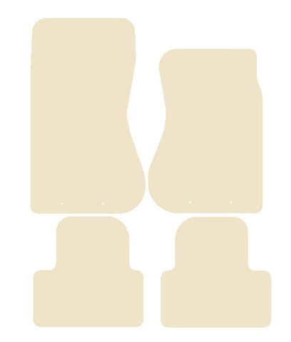 Jaguar S-Type (X200) Manual 1998-2003 Beige Luxury Velour Tailored Car Mats NV HITECH