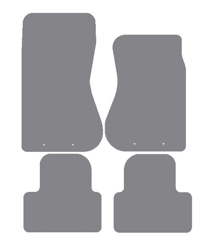 Jaguar S-Type (X200) Manual 1998-2003 Grey Premium Carpet Tailored Car Mats NV HITECH
