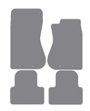 Jaguar S-Type (X200) Automatic 1998-2003 Grey Premium Carpet Tailored Car Mats NV HITECH