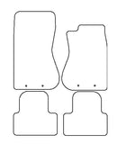 Jaguar S-Type (X200) Automatic 1998-2003 Tailored VS Rubber Car Mats