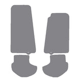 Jaguar XKR / XKR Convertible (Single Eyelet) 1998-2006 Grey Premium Carpet Tailored Car Mats NV HITECH
