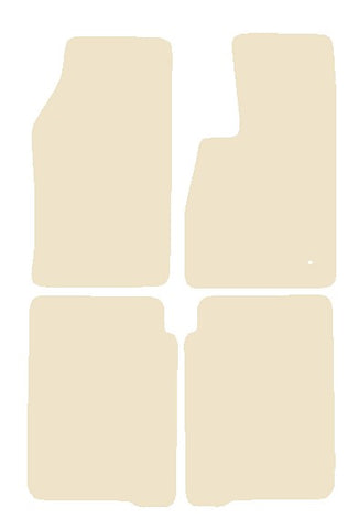 Jeep Grand Cherokee 2005-2010 Beige Luxury Velour Tailored Car Mats NV HITECH