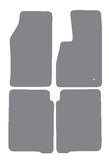 Jeep Grand Cherokee 2005-2010 Grey Premium Carpet Tailored Car Mats NV HITECH