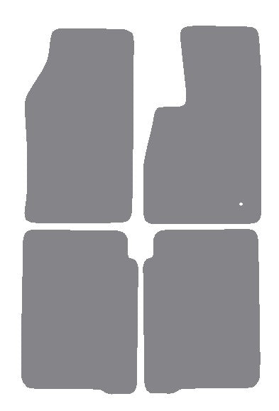 Jeep Grand Cherokee 2005-2010 Grey Premium Carpet Tailored Car Mats NV HITECH