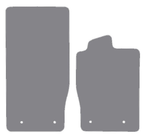 Jaguar F-Type Convertible 2013-2024 Grey Premium Carpet Tailored Car Mats NV HITECH