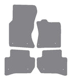 Jaguar F-Pace Manual 2016 onwards Grey Premium Carpet Tailored Car Mats NV HITECH