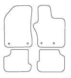 Jeep Renegade 2014 onwards Tailored VS Rubber Car Mats
