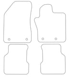 Jeep Compass 2017 onwards Tailored VS Rubber Car Mats