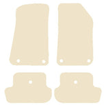 Jeep Wrangler 2Dr (JL) 2018 onwards Beige Luxury Velour Tailored Car Mats NV HITECH