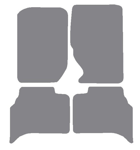 Kia Sportage 1995-2004 Grey Premium Carpet Tailored Car Mats NV HITECH