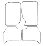 Kia Sportage 1995-2004 Tailored VS Rubber Car Mats