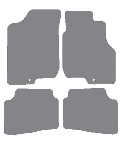 Kia Ceed (Single Fixing Driver) 2007-2009 Grey Premium Carpet Tailored Car Mats NV HITECH