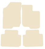 Kia Carens 2006-2013 Beige Luxury Velour Tailored Car Mats NV HITECH