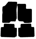 Kia Carens 2006-2013 Black Luxury Velour Tailored Car Mats NV HITECH