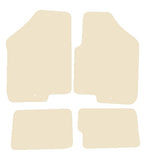 Kia Soul (Single Fixing Driver) 2009-2013 Beige Luxury Velour Tailored Car Mats NV HITECH