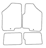 Kia Soul (Single Fixing Driver) 2009-2013 Tailored VS Rubber Car Mats