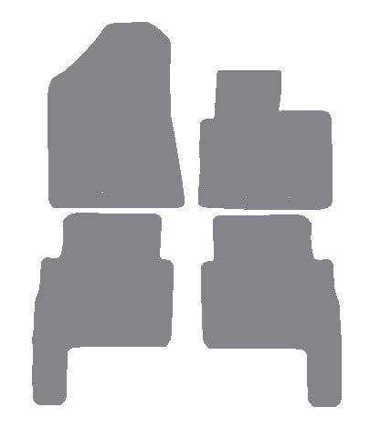 Kia Sorento 2013-2015 Grey Premium Carpet Tailored Car Mats NV HITECH