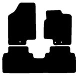 Kia Venga (One Piece Rear) 2010-2019 Black Premium Carpet Tailored Car Mats NV HITECH