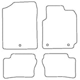 Kia Picanto 2017-2024 Tailored VS Rubber Car Mats