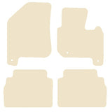 Kia Soul EV 2016-2020 Beige Luxury Velour Tailored Car Mats NV HITECH