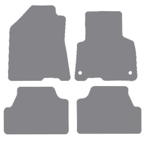 Kia Soul EV 2020 onwards Grey Premium Carpet Tailored Car Mats NV HITECH