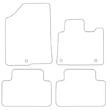 Kia Sorento Diesel 2020 onwards Tailored VS TPE Rubber Car Mats