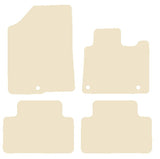 Kia Sorento Diesel 2020 onwards Beige Luxury Velour Tailored Carpet Car Mats NV HITECH