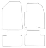 Kia Xceed Automatic 2019 onwards Tailored VS TPE Rubber Car Mats