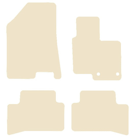 Kia Sportage Petrol  & Diesel 2022 onwards Beige Luxury Velour Tailored Carpet Car Mats NV HITECH