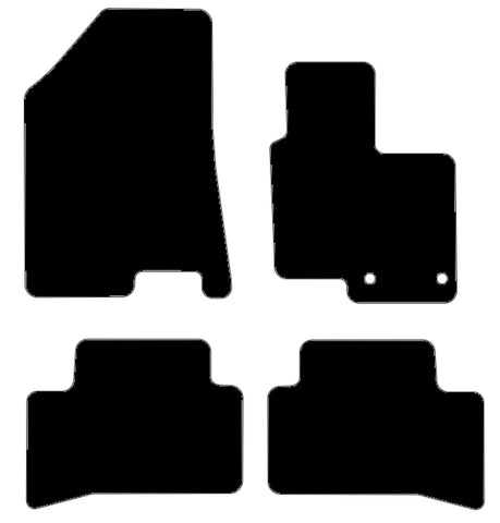 Kia Sportage Petrol & Diesel 2022 onwards Black Premium Carpet Tailored Car Mats NV HITECH