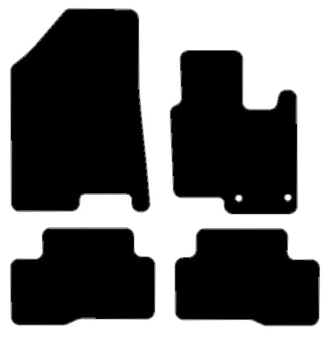 Kia Sportage (Plug-In) Hybrid PHEV & HEV 2022 onwards Black Premium Carpet Tailored Car Mats NV HITECH