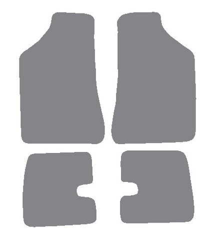 Lancia Beta Coupe 1981-1984 Grey Premium Carpet Tailored Car Mats NV HITECH