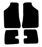 Lancia Beta Coupe 1981-1984 Black Premium Carpet Tailored Car Mats NV HITECH