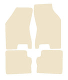 Lancia Delta 1985-1994 Beige Luxury Velour Tailored Car Mats NV HITECH