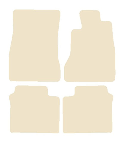 Lexus GS 1994-1998 Beige Luxury Velour Tailored Car Mats NV HITECH