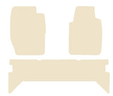 Land Rover Discovery  1989-1997 Beige Luxury Velour Tailored Car Mats NV HITECH