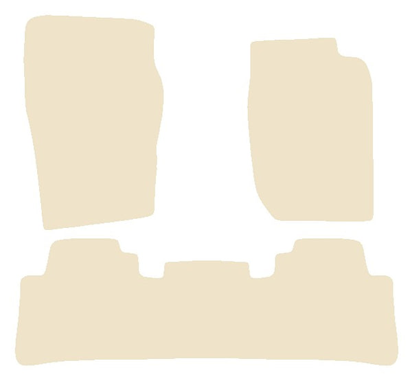 Land Rover Range Rover 1995-2002 Beige Luxury Velour Tailored Car Mats NV HITECH