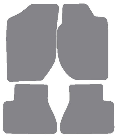 Land Rover Freelander 1997-2003 Grey Premium Carpet Tailored Car Mats NV HITECH