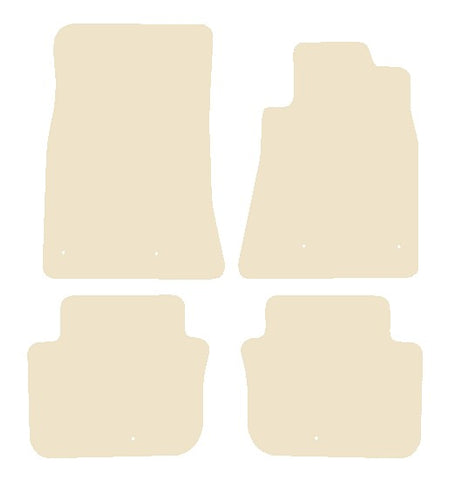 Lexus GS 1998-2004 Beige Luxury Velour Tailored Car Mats NV HITECH