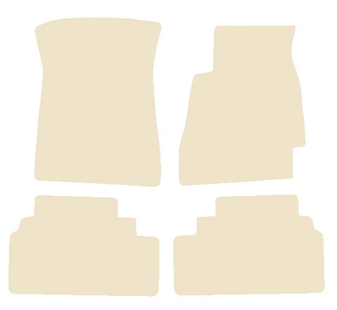 Lexus RX 2000-2003 Beige Luxury Velour Tailored Car Mats NV HITECH