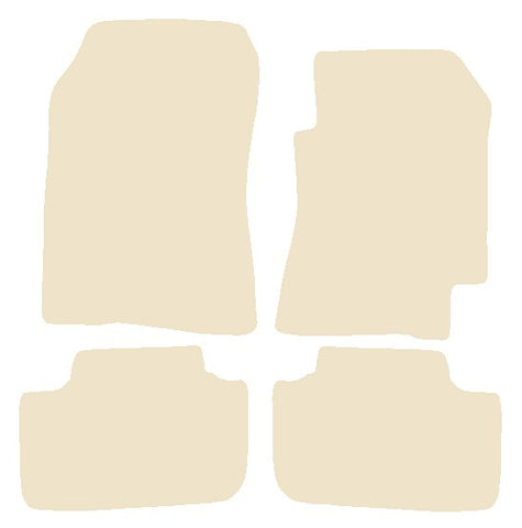 Lexus IS 1999-2005 Beige Luxury Velour Tailored Car Mats NV HITECH