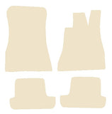Lexus SC 2001 onwards Beige Luxury Velour Tailored Car Mats NV HITECH