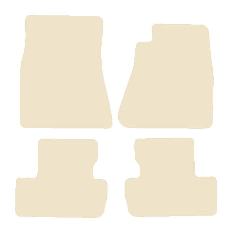 Lexus IS 2006-2013 Beige Luxury Velour Tailored Car Mats NV HITECH