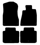Lexus GS 2005-2011 Black Luxury Velour Tailored Car Mats NV HITECH