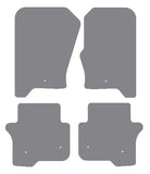 Land Rover Discovery 4 (Fixings All 4 Mats) 2009-2016 Grey Premium Carpet Tailored Car Mats NV HITECH